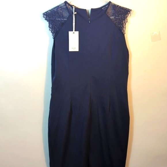 Grace Karin Navy Lace top Dress Size XL New with Tags - Picture 13 of 16
